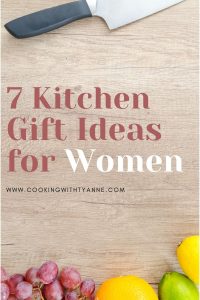 7 Kitchen Gift Ideas for Women pin