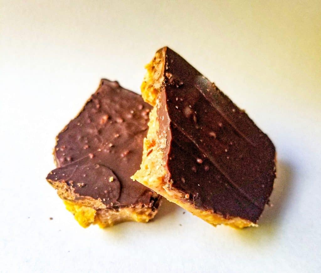no bake peanut butter cup bars