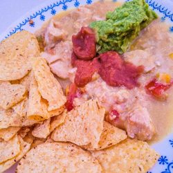 slow cooker chicken enchilada dip