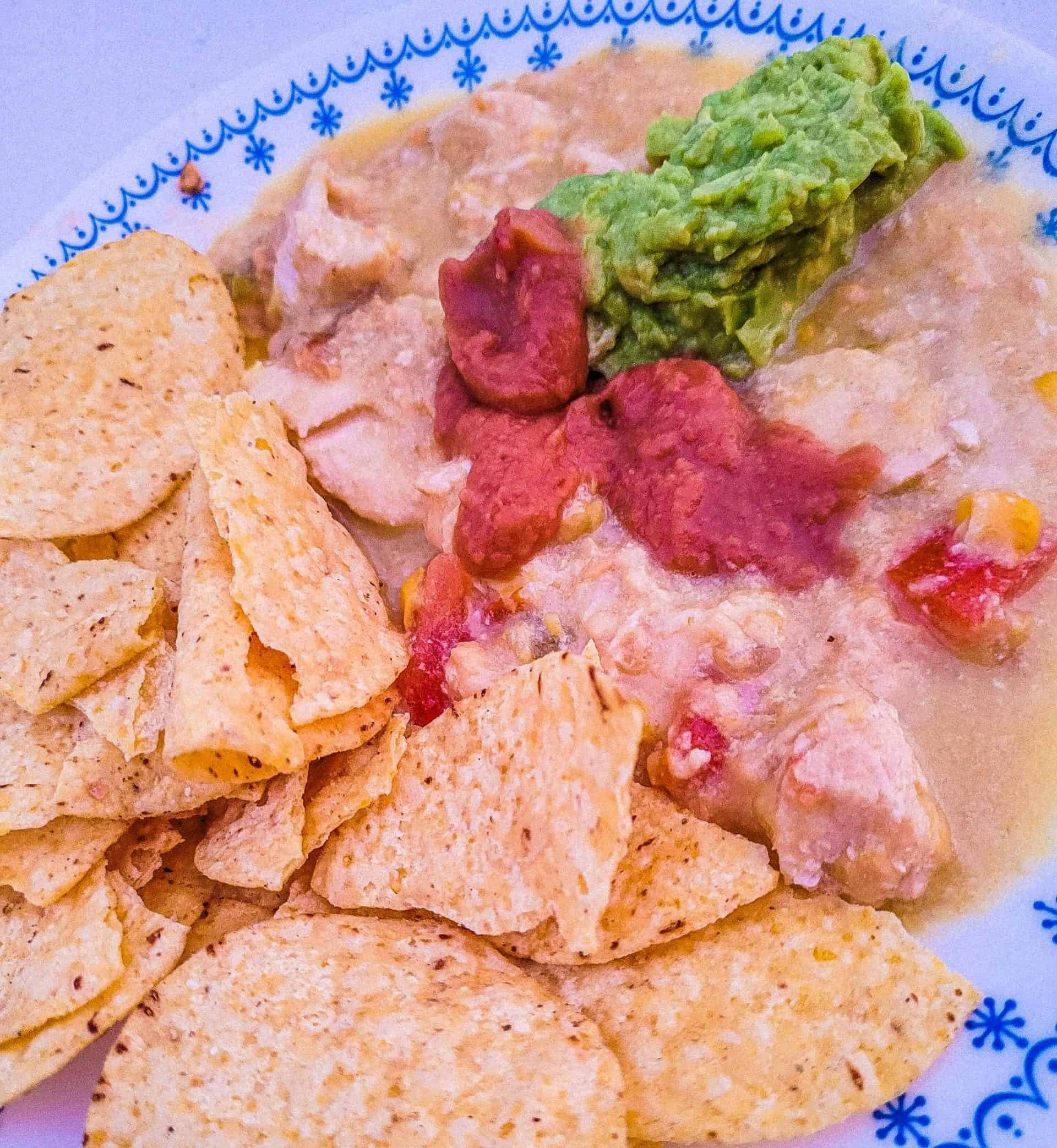 slow cooker chicken enchilada dip