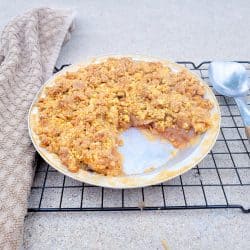 crustless apple pie