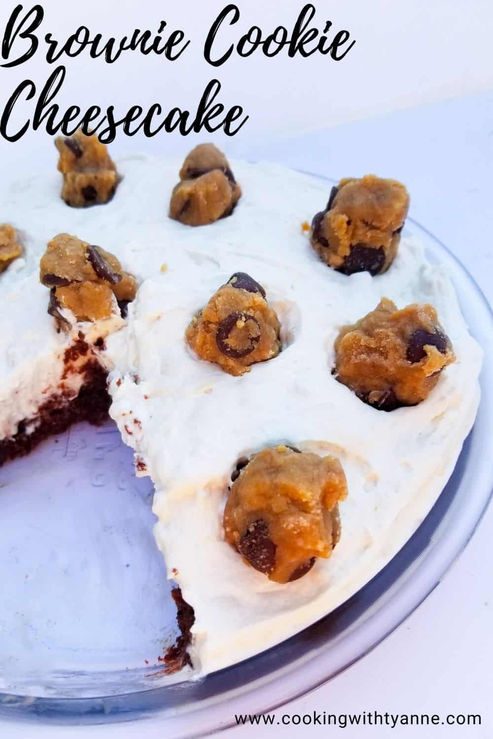 Chocolate Chip Cookie CheesecakeBrownie Cookie Cheesecake Cooking