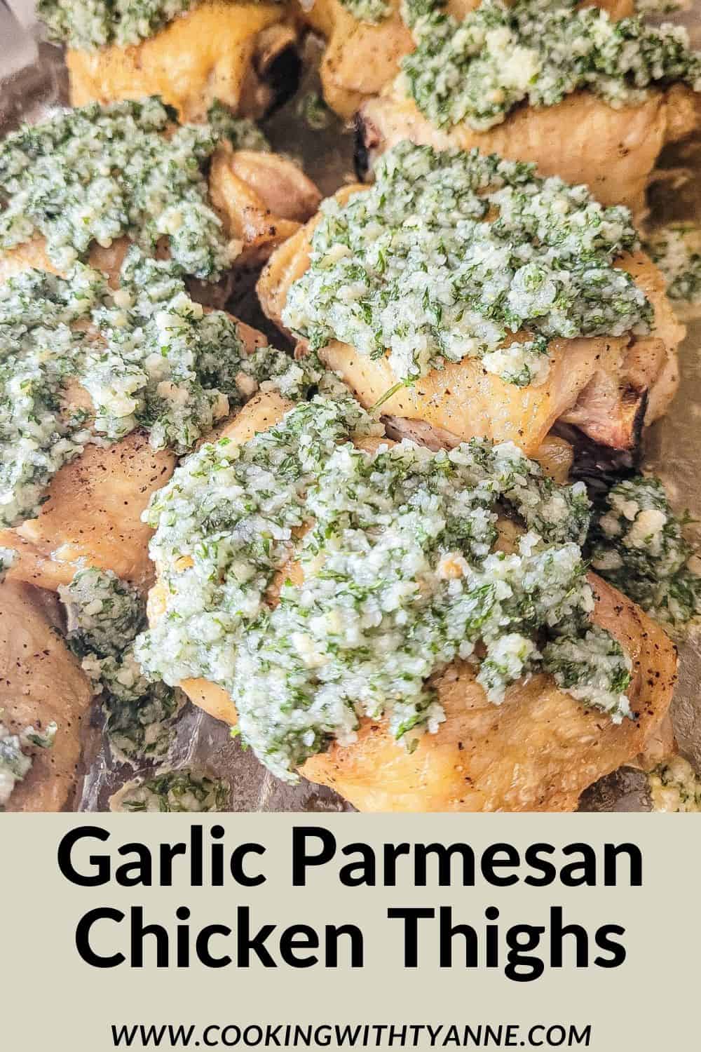 The GREATEST Garlic Parmesan Chicken Thighs and Wings Cooking with Tyanne