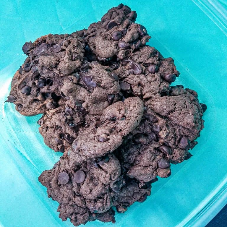 double chocolate cookies