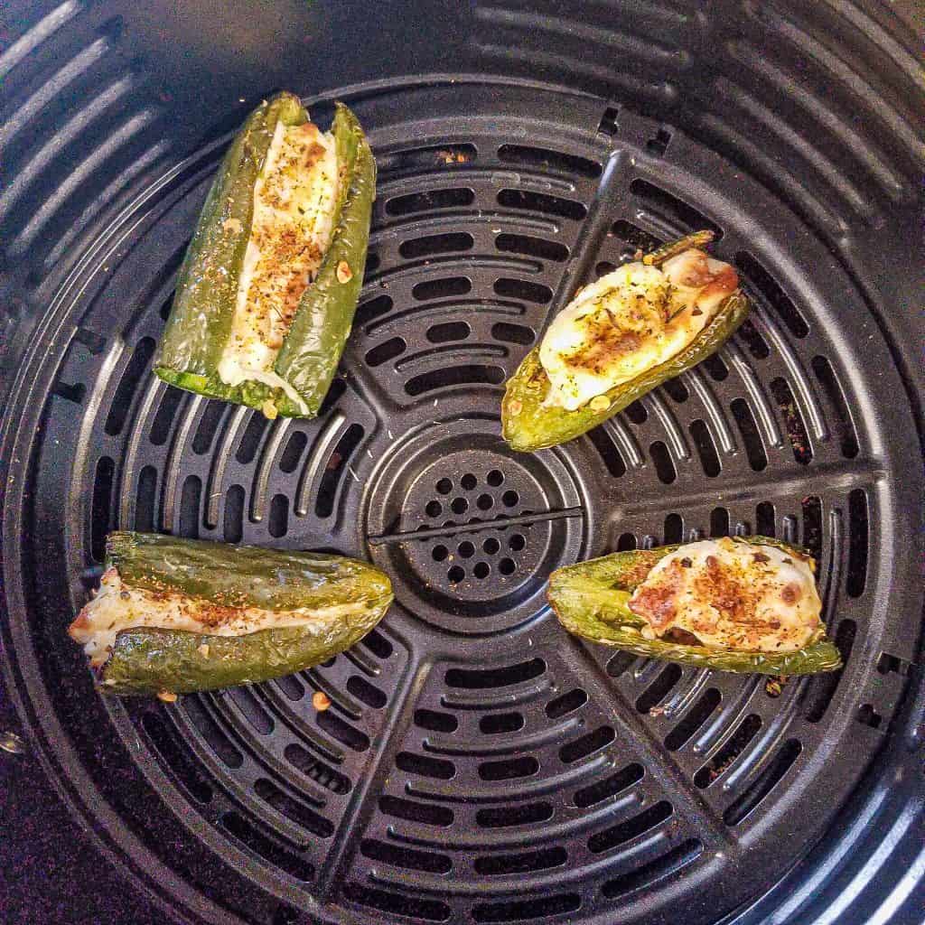 philadelphia cream cheese stuffed jalapenos in the air fryer.