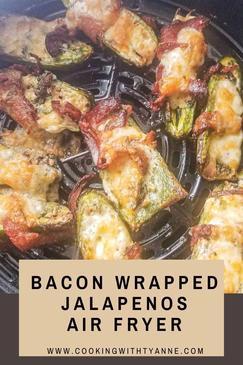Bacon Wrapped Jalapenos Air Fryer OR Oven Cooking with Tyanne