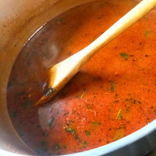 red enchilada sauce