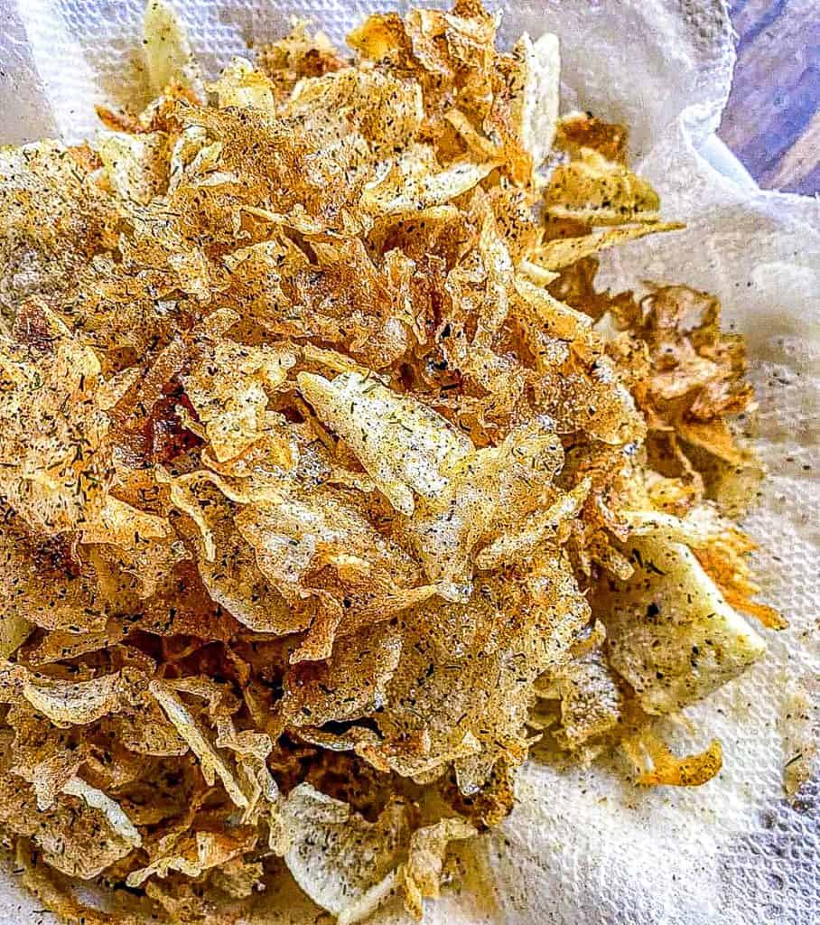 sea salt and vinegar potato chips