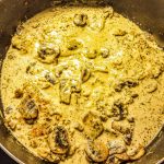 creamy chicken and mushrooms