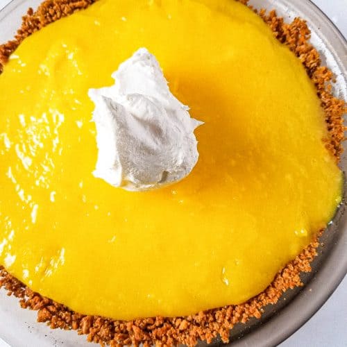 easy lemon pudding pie