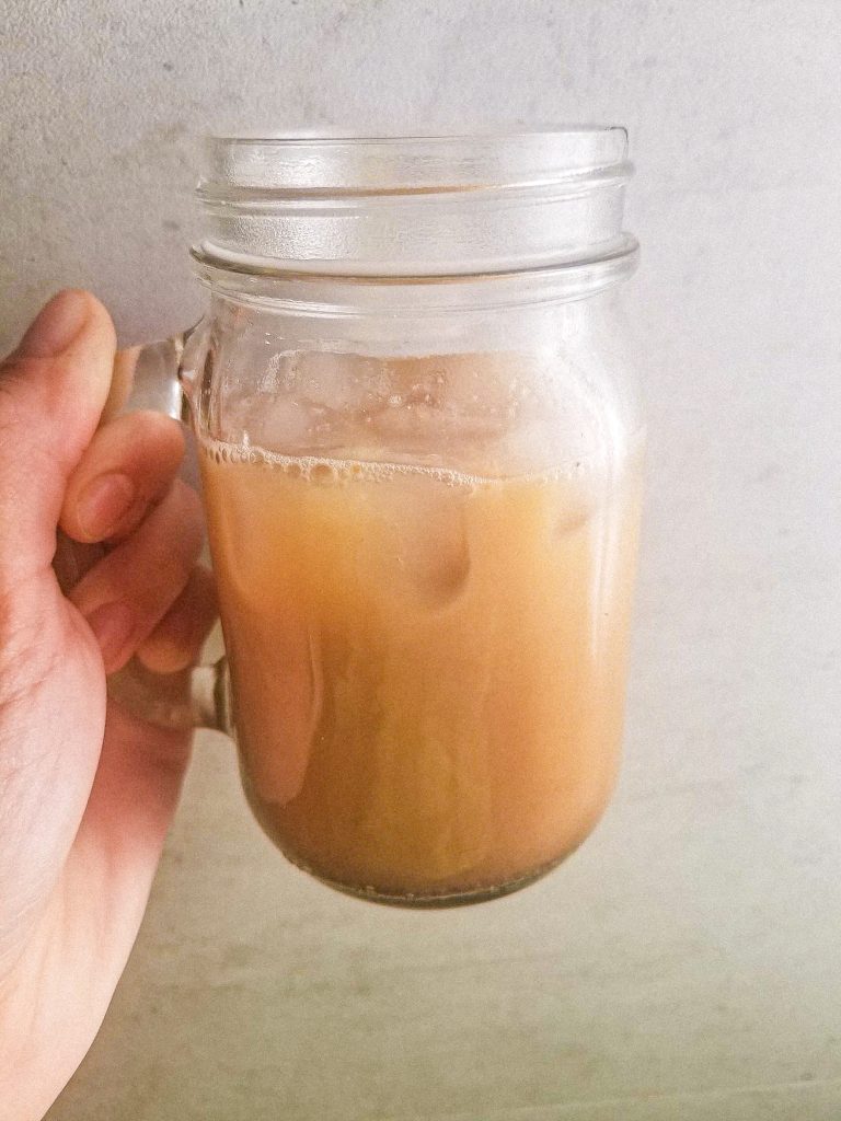 iced chai tea latte