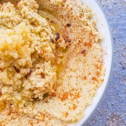 garlic hummus