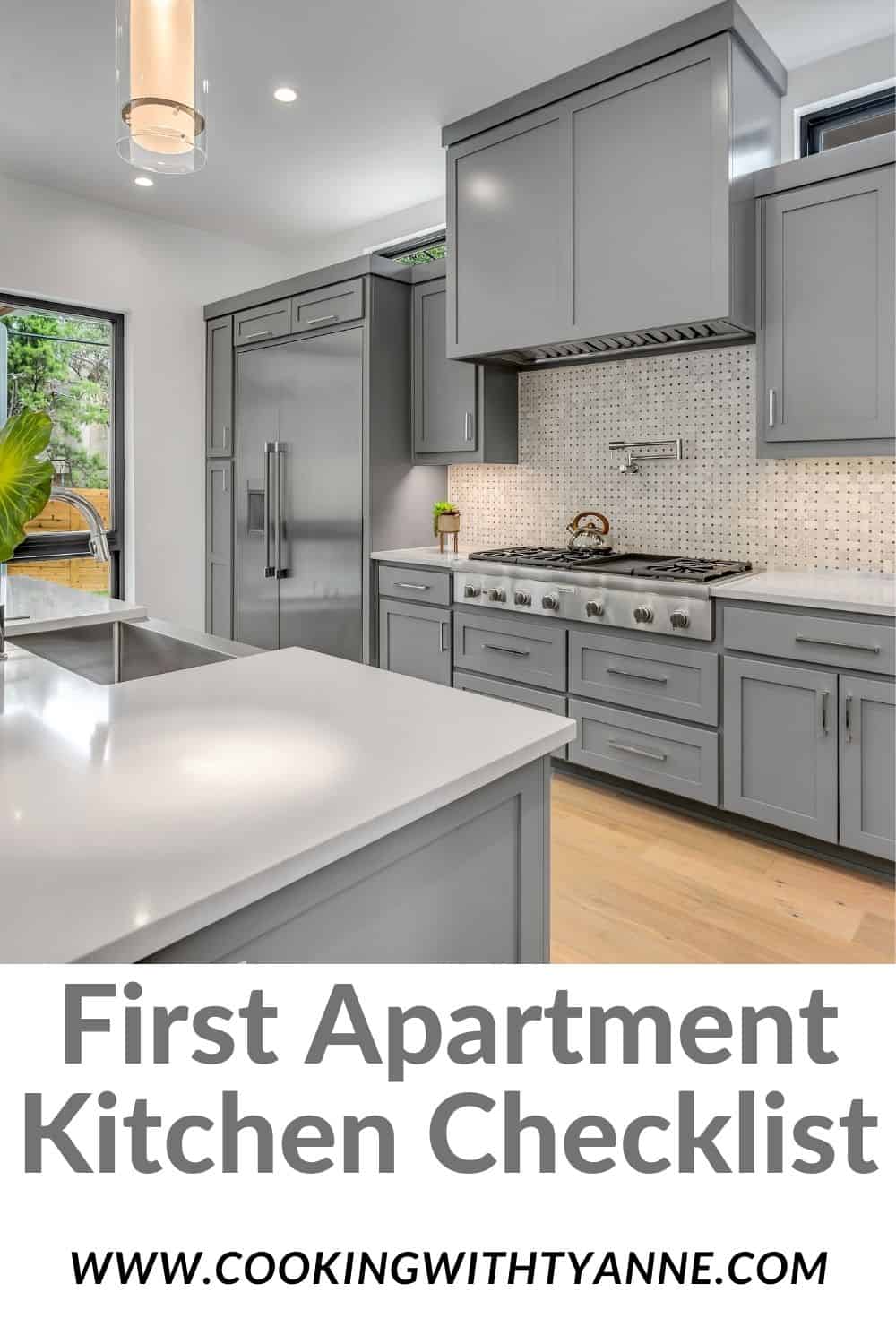 Apartment Kitchen Checklist