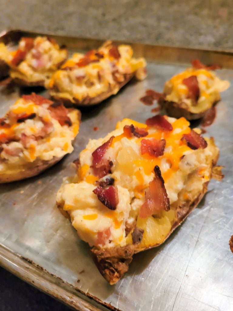 air fryer twice baked potatoes