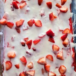 strawberry cheesecake lasagna