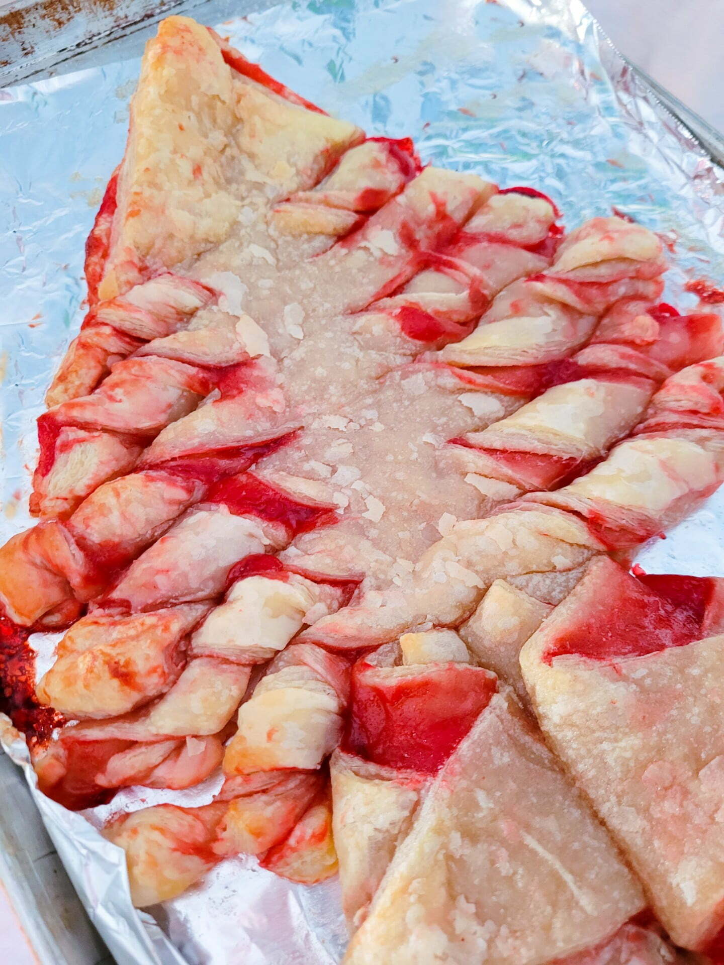 christmas tree pull apart bread