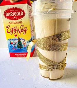 eggnog milkshake