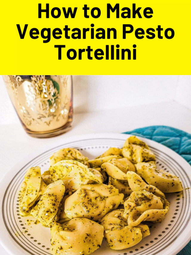 cover of pesto tortellini web story