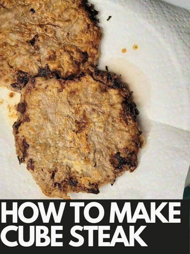 Easy crispy cube steak recipe.