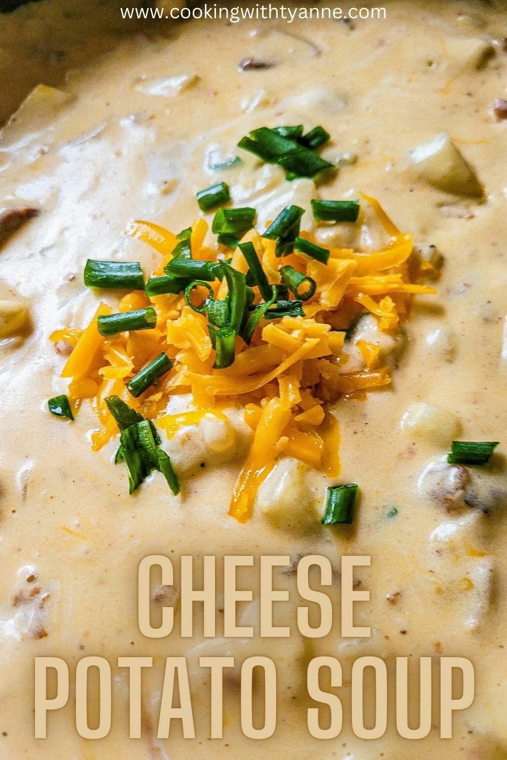 Easy Potato Cheese Soup with Bacon Cooking with Tyanne