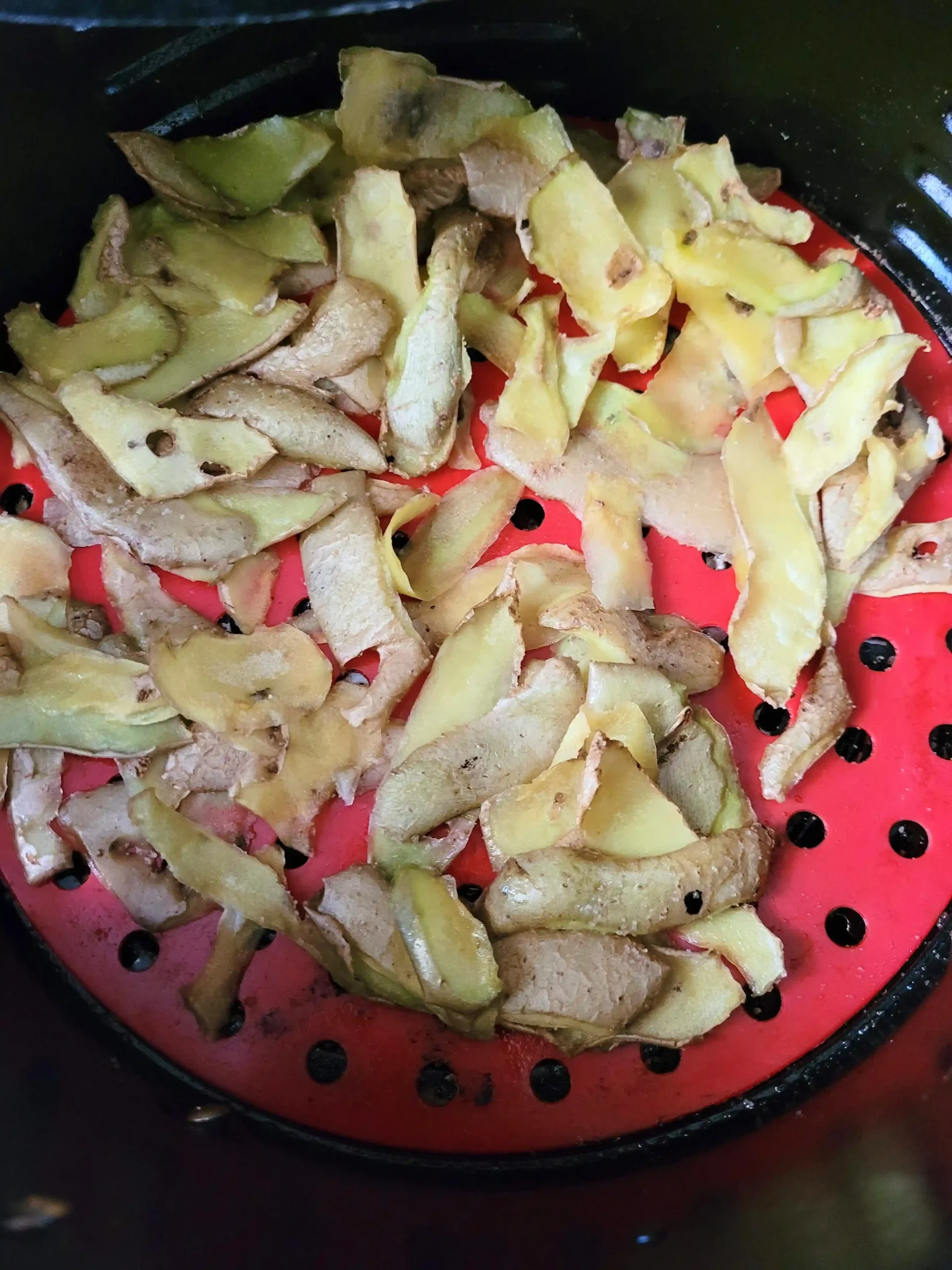 potato peelings in air fryer.